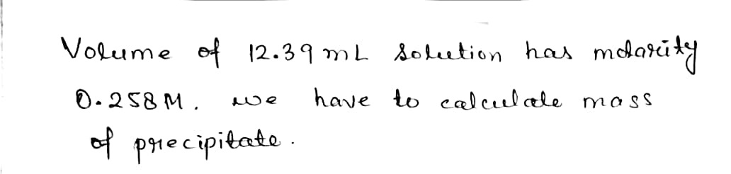 Chemistry homework question answer, step 1, image 1